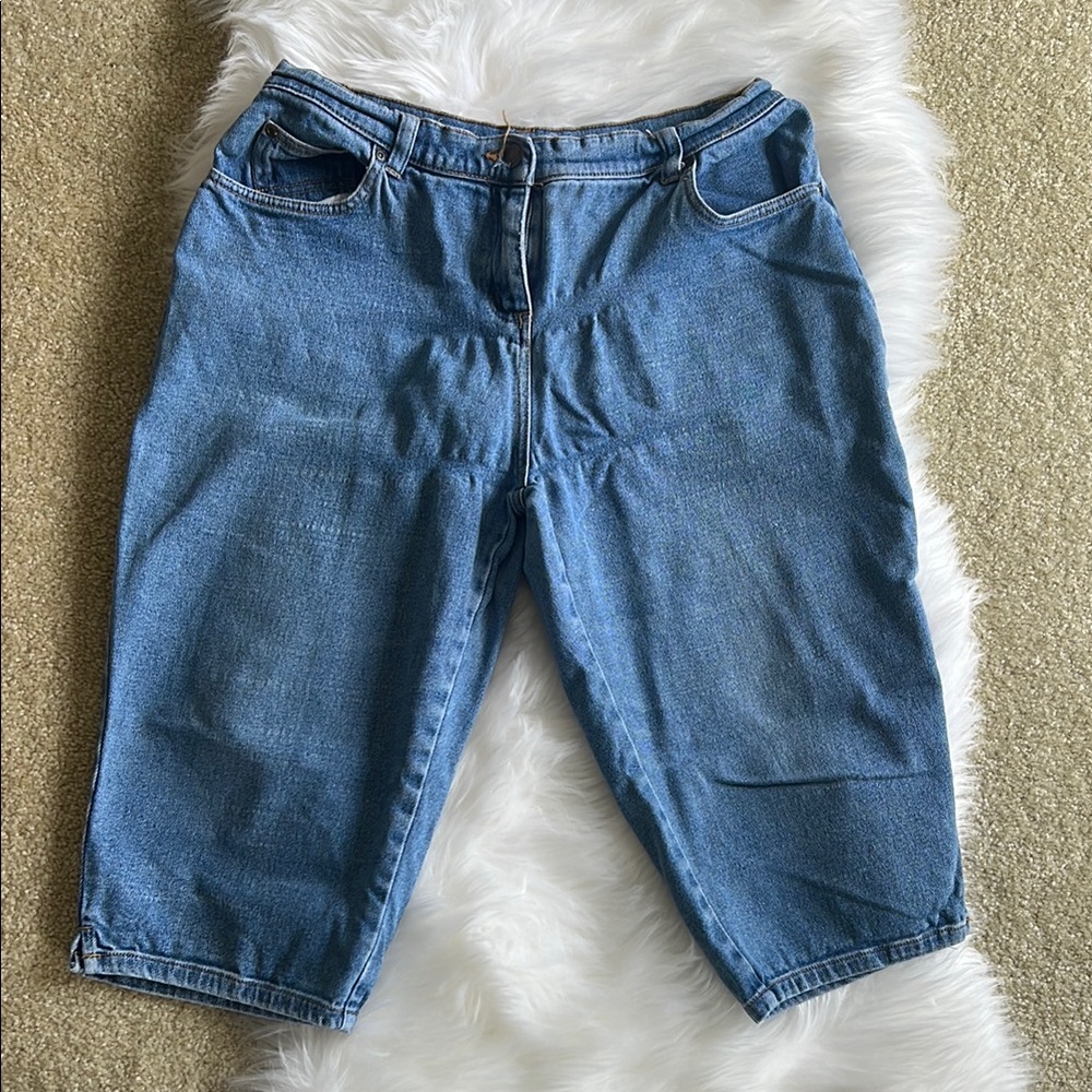 Y2K Vintage Denim Women's Capris
